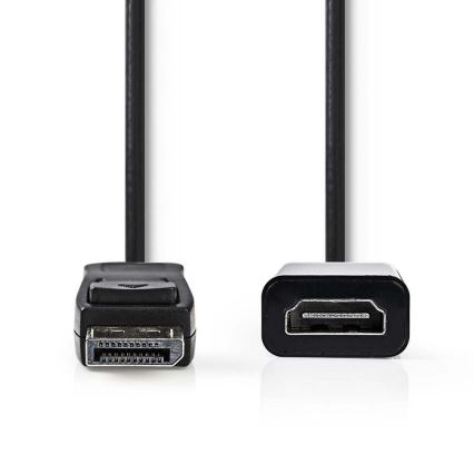 Cavo HDMI con spina DisplayPort - uscita HDMI 0,2 m