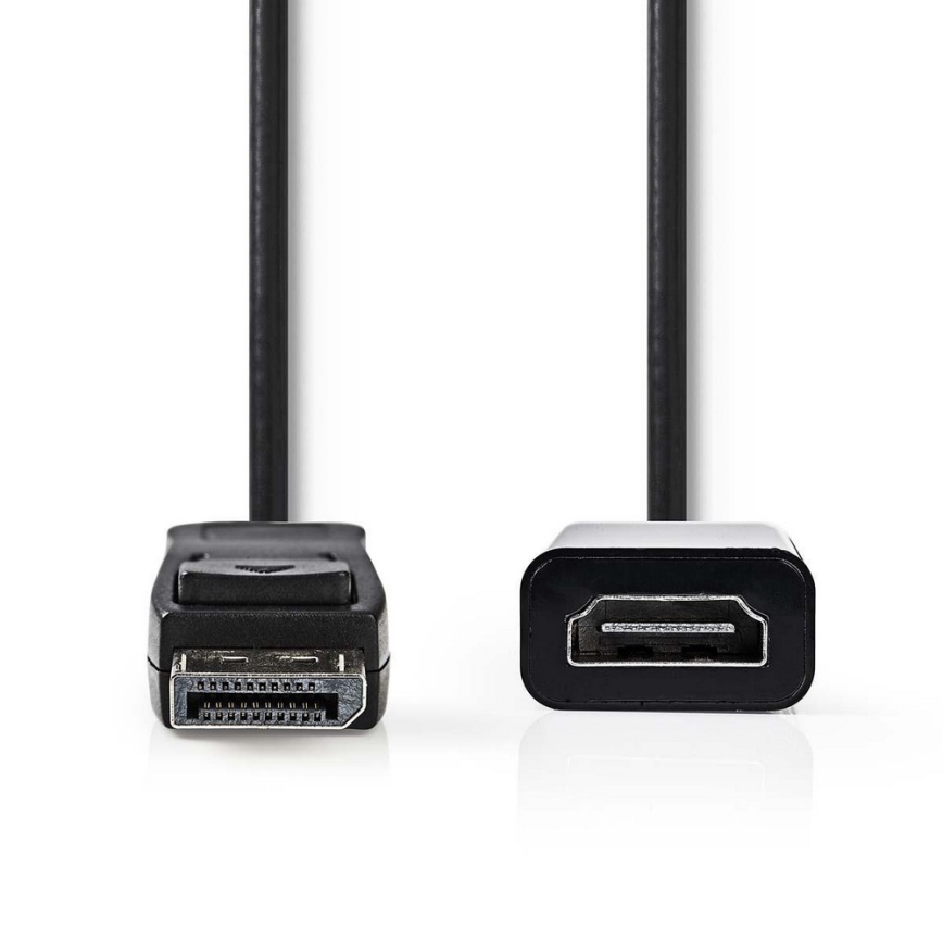 Cavo HDMI con spina DisplayPort - uscita HDMI 0,2 m