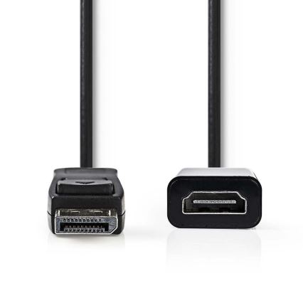 Cavo HDMI Connettore DisplayPort - Uscita HDMI 0,2 m