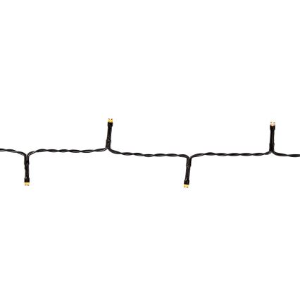 Catena luminosa LED per esterni 192xLED/7 funzioni/3xAA 14,9m IP44 bianco caldo