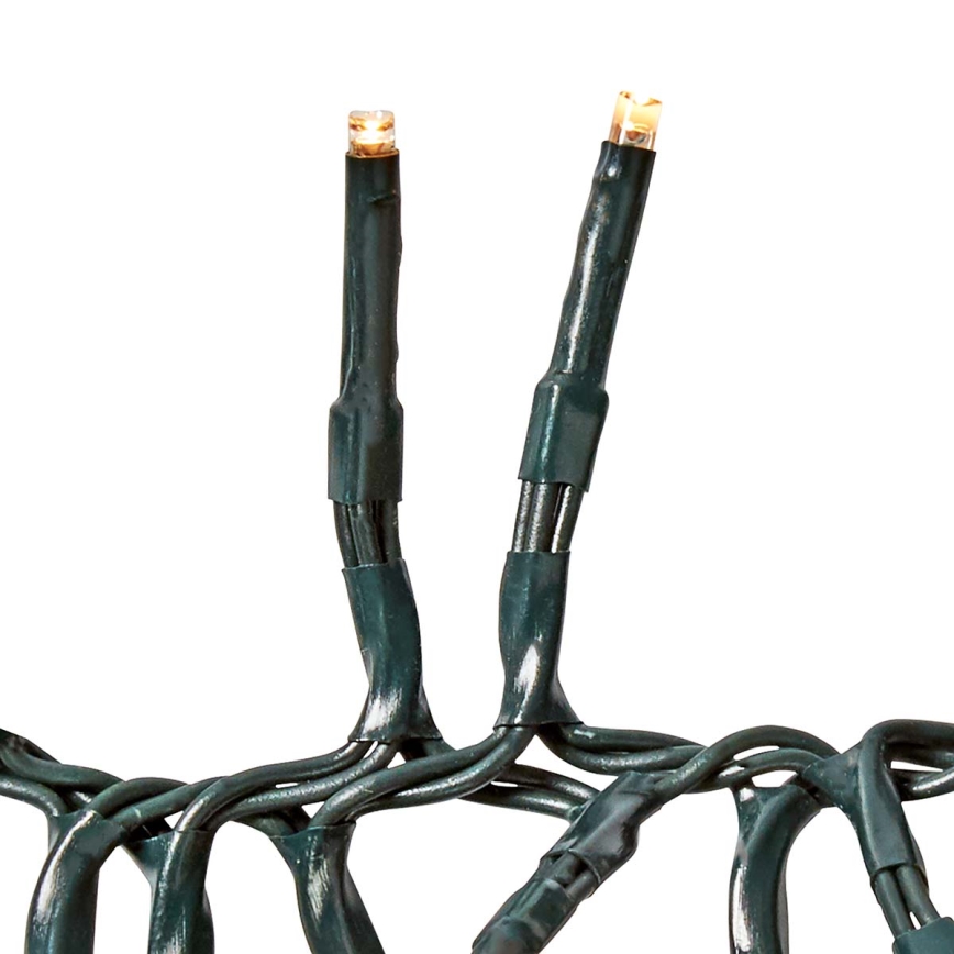 Catena luminosa LED per esterni 1512xLED/7 funzioni 14m IP44 bianco caldo