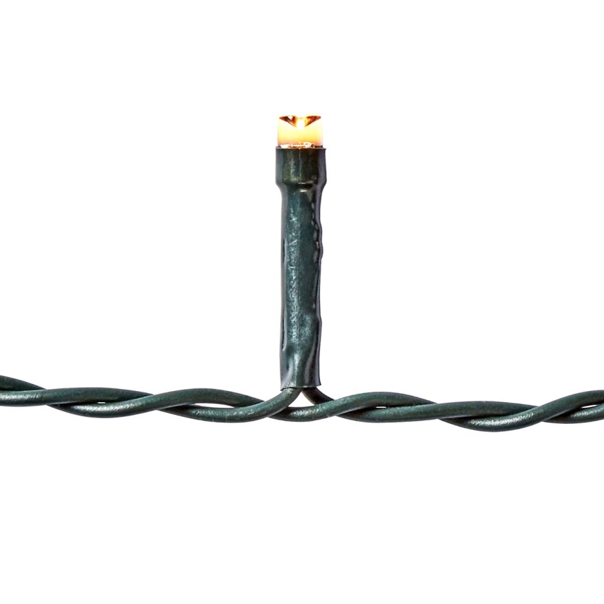 Tenda luminosa LED per esterni 180 LED/7 funzioni 10,9 m IP44 bianco caldo