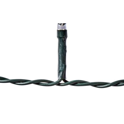 Tenda luminosa LED per esterni 180 LED/7 funzioni 10,9 m IP44 bianco caldo