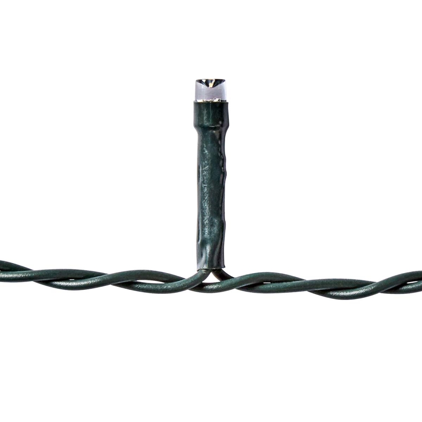 Tenda luminosa LED per esterni 180 LED/7 funzioni 10,9 m IP44 bianco caldo