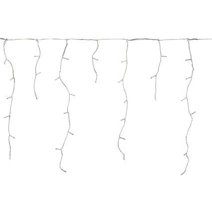 Tenda luminosa LED da esterno 360 LED / 7 funzioni, 14 m, IP44, bianco freddo