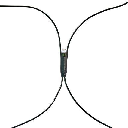 Tenda luminosa LED da esterno 160 LED/7 funzioni 5m IP44 bianco caldo