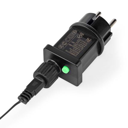 Tenda luminosa natalizia LED da esterno 160 LED/7 funzioni 5 m IP44 bianco caldo