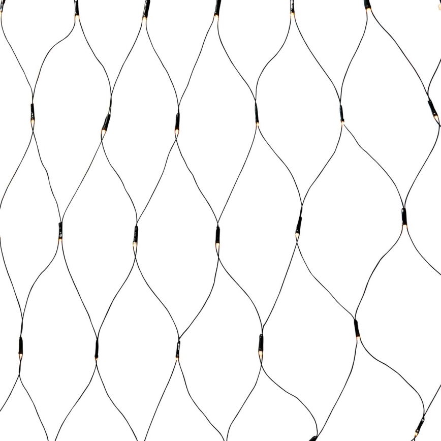 Tenda luminosa LED per esterni 320xLED/7 funzioni 6 m IP44 bianco caldo