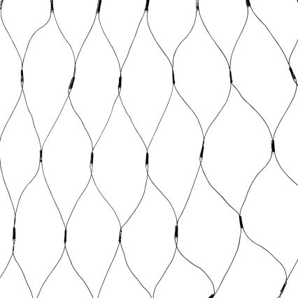 Tenda luminosa LED per esterni 320xLED/7 funzioni 6 m IP44 bianco caldo