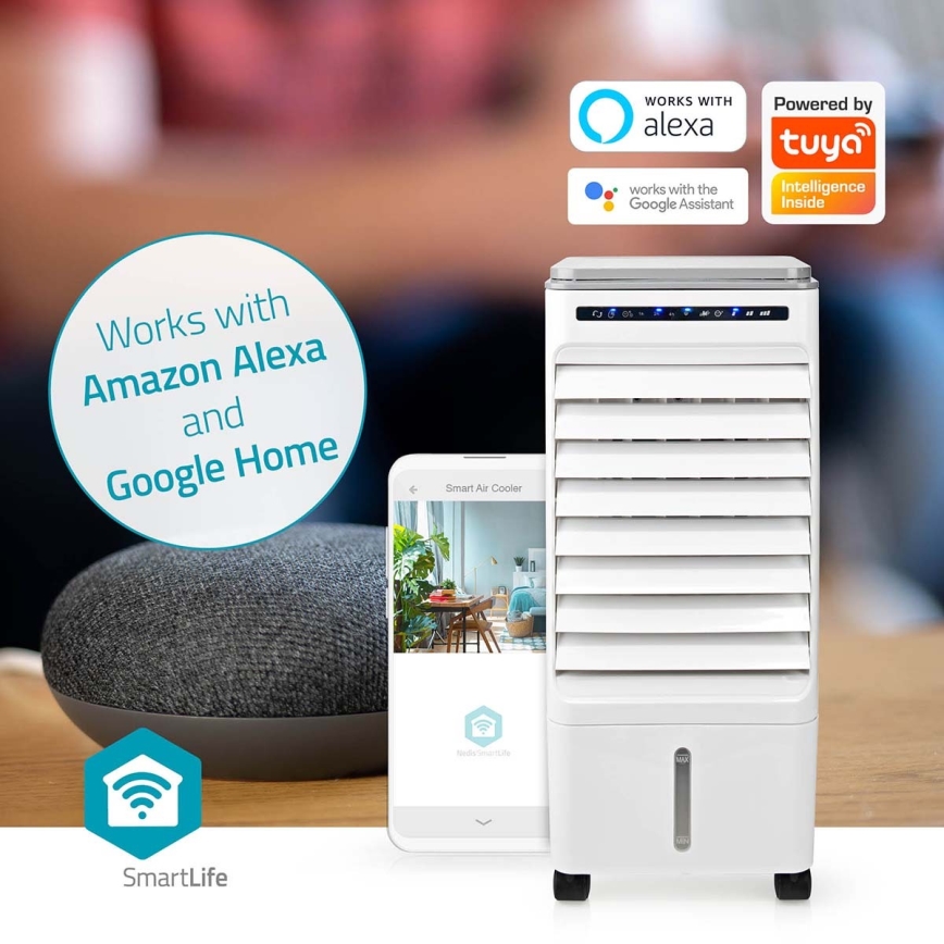 Condizionatore 65W/230V Wi-Fi Tuya bianco + telecomando