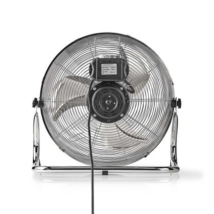 Ventilatore da pavimento 80W/230V cromo lucido