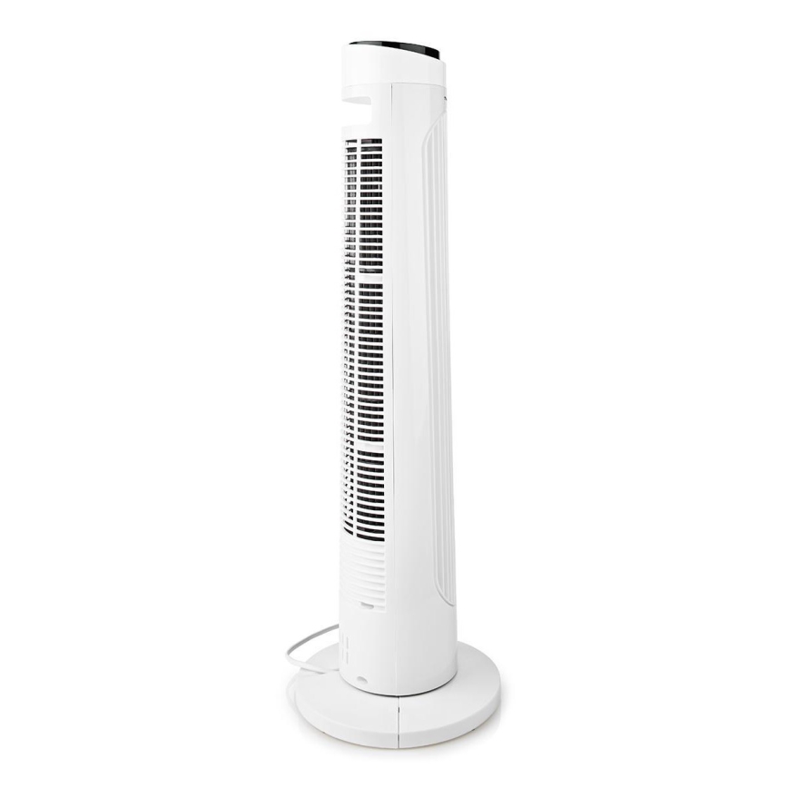 Ventilatore a torre 50W/230V bianco + telecomando