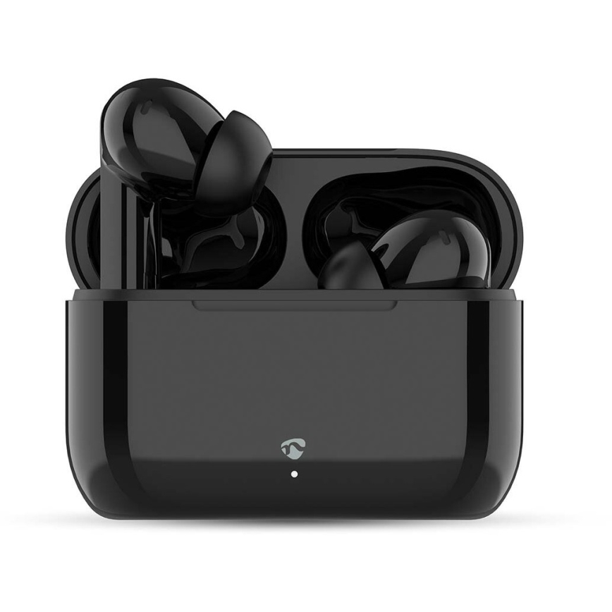 Auricolari wireless con ENC 450 mAh + 2x 40 mAh IPX4 nero