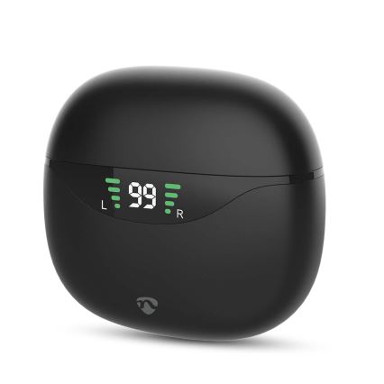 Cuffie wireless con ANC 320 mAh + 2x 40 mAh nero