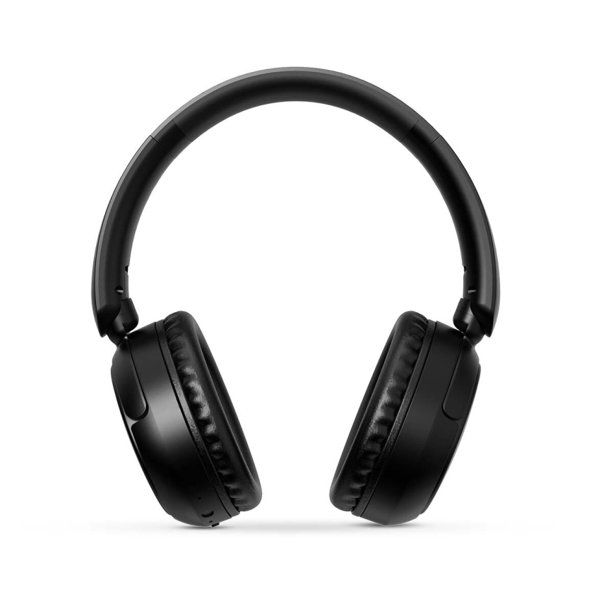 Cuffie wireless con microfono 200 mAh nero