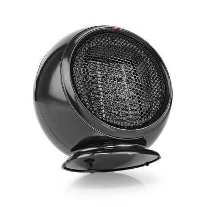 Ventilatore con resistenza in ceramica 500W/230V nero