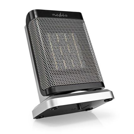Ventilatore con resistenza in ceramica 1000/1500W/230V argento
