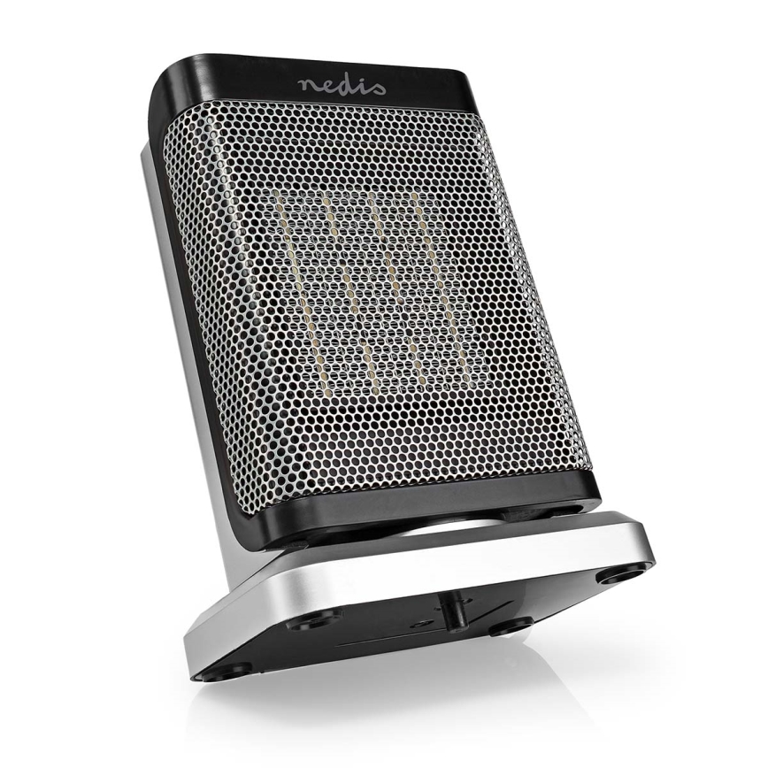 Ventilatore con resistenza in ceramica 1000/1500W/230V argento