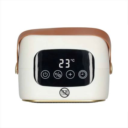 Ventilatore con elemento riscaldante e display LED 900/1200W/230V