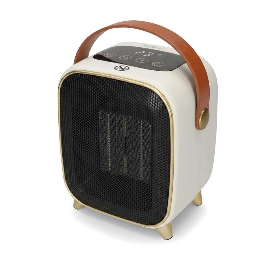 Ventilatore con elemento riscaldante e display LED 900/1200W/230V