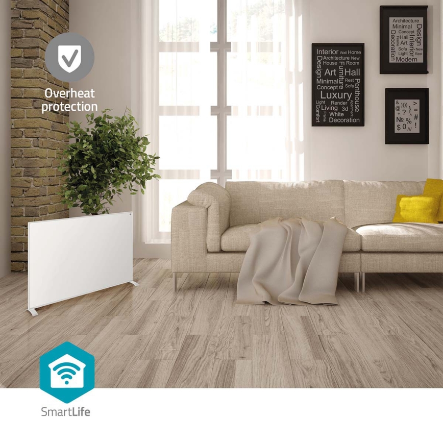 Pannello riscaldante a infrarossi 700W/230V 120x62 cm IP44 Wi-Fi Tuya + telecomando