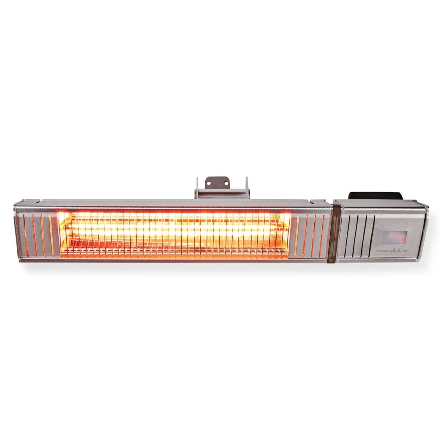 da esterno elemento riscaldante elettrico 2000W/230V IP65 + telecomando