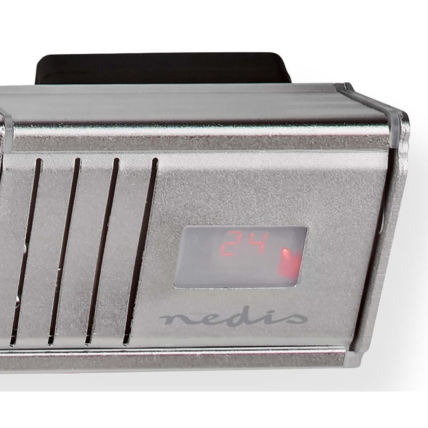 da esterno elemento riscaldante elettrico 2000W/230V IP65 + telecomando