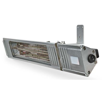 Riscaldatore da esterno 100W/2000W/230V IP65 + telecomando