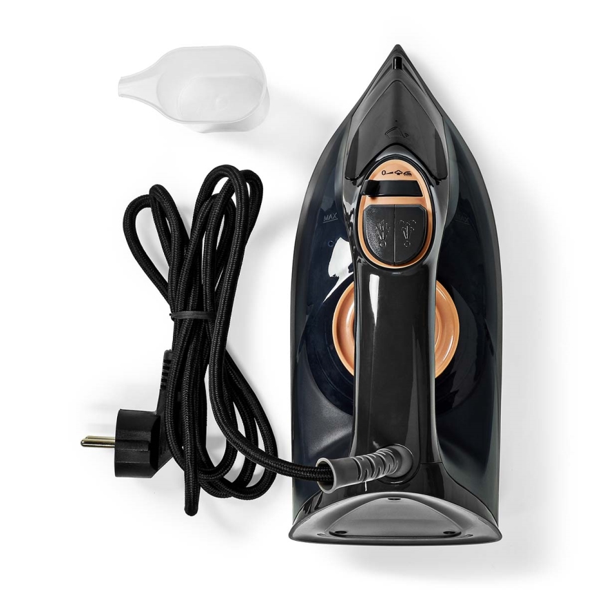 Ferro da stiro a vapore 2200W/230V nero