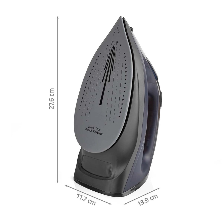 Ferro da stiro a vapore 2200W/230V nero