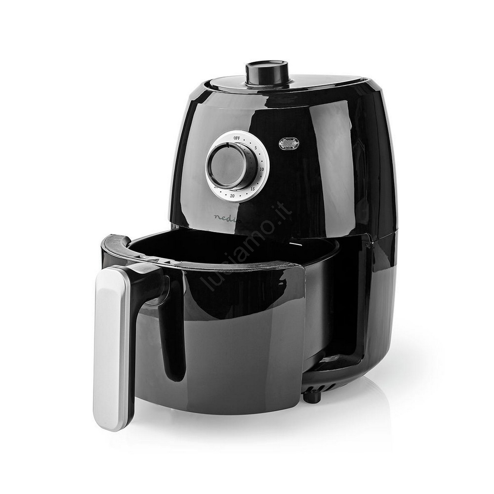 NDS Friggitrice ad aria calda 2.4 l Timer: 30 min Analogico Alluminio / Nero 5412810324477