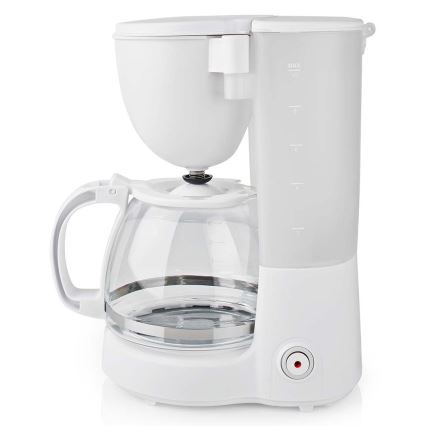 Caffettiera a goccia 1,25 l con funzione di mantenimento della temperatura bianco