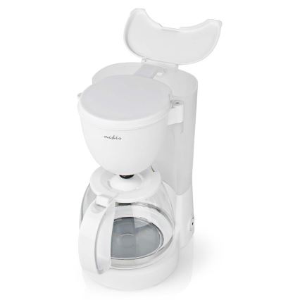 Caffettiera a goccia 1,25 l con funzione di mantenimento della temperatura bianco