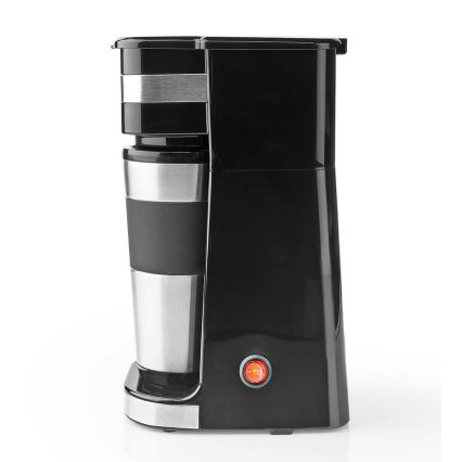 Macchina da caffè monodose 0,4 l con tazza termica da viaggio