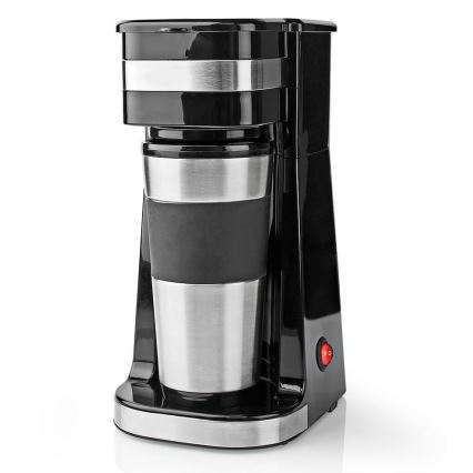 Macchina da caffè monodose 0,4 l con tazza termica da viaggio