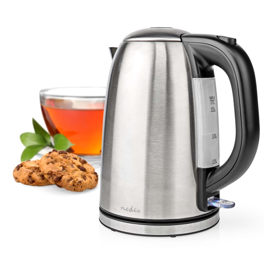 Bollitore 1,7 l 2200W/230V acciaio inossidabile