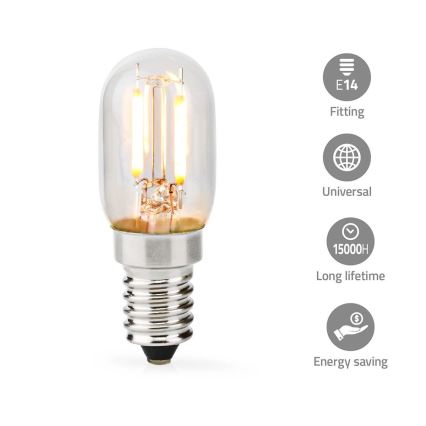 LED Lampadina per cappa aspirante T25 E14/2W/230V 2700K