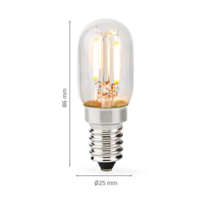 LED Lampadina per cappa aspirante T25 E14/2W/230V 2700K