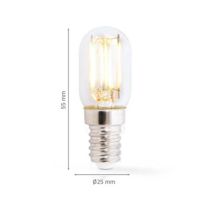 Lampadina LED per frigorifero T22 E14/1,5W/230V 1800K