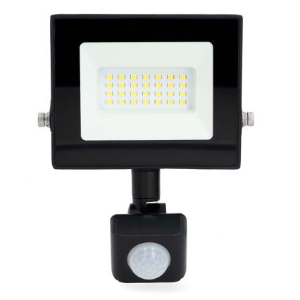 Faro LED con sensore LED/20W/230V 4000K IP44