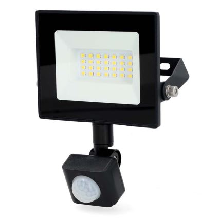 Faro LED con sensore LED/20W/230V 4000K IP44