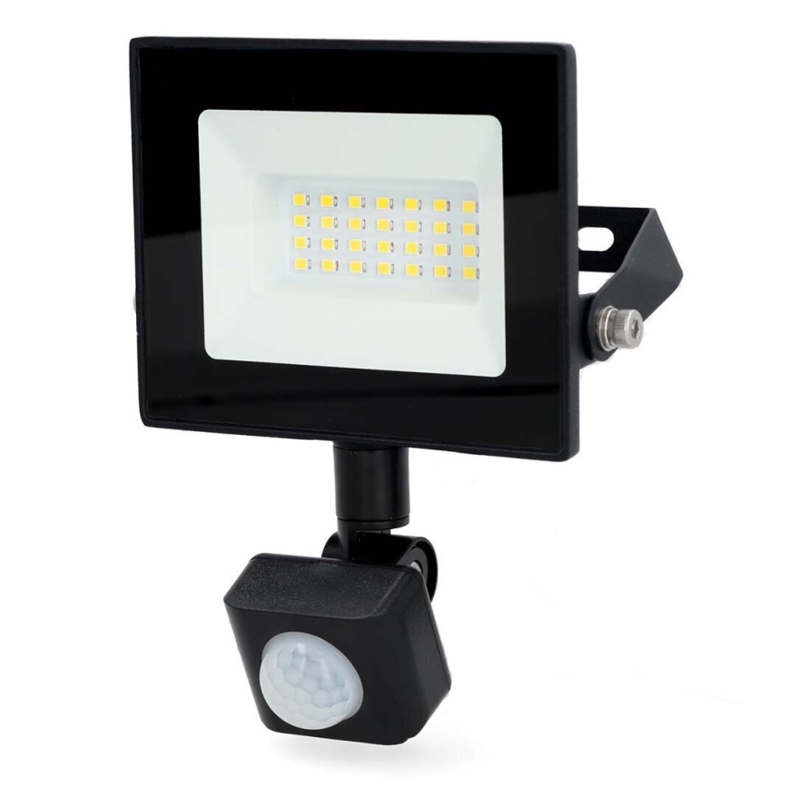 Faro LED con sensore LED/20W/230V 4000K IP44