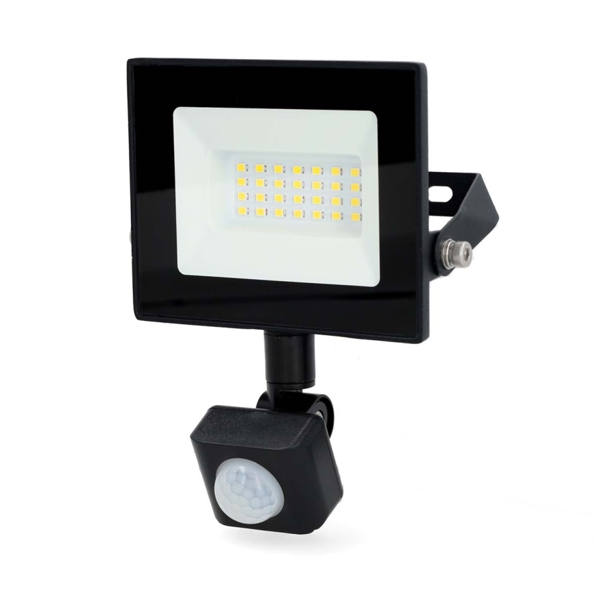 Faro LED con sensore LED/20W/230V 4000K IP44