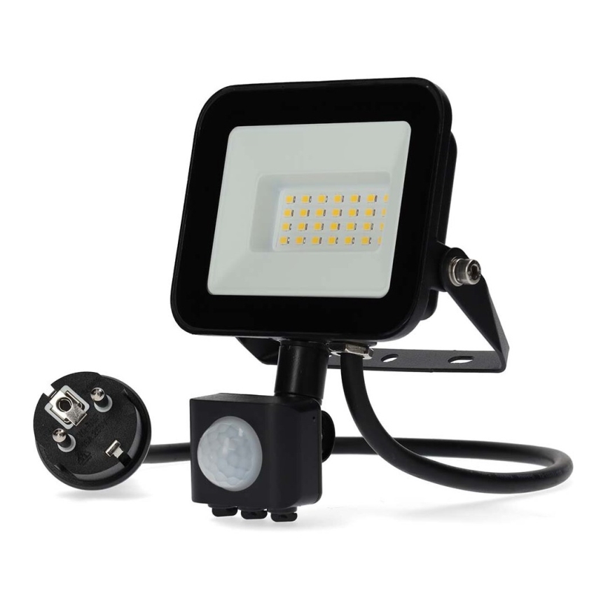 Faro LED con sensore LED/20W/230V 4000K IP44