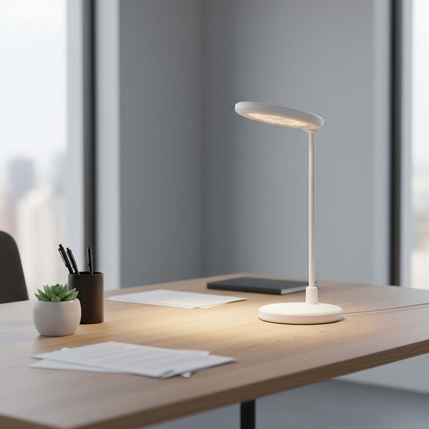 Lampada ricaricabile LED dimmerabile a sfioramento con specchio LED/6W/1200 mAh 3000/4000/5700K CRI 90 bianco