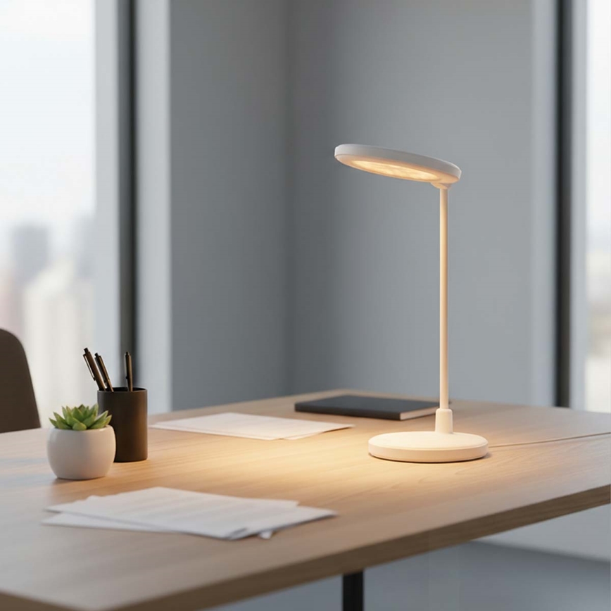 Lampada ricaricabile LED dimmerabile a sfioramento con specchio LED/6W/1200 mAh 3000/4000/5700K CRI 90 bianco