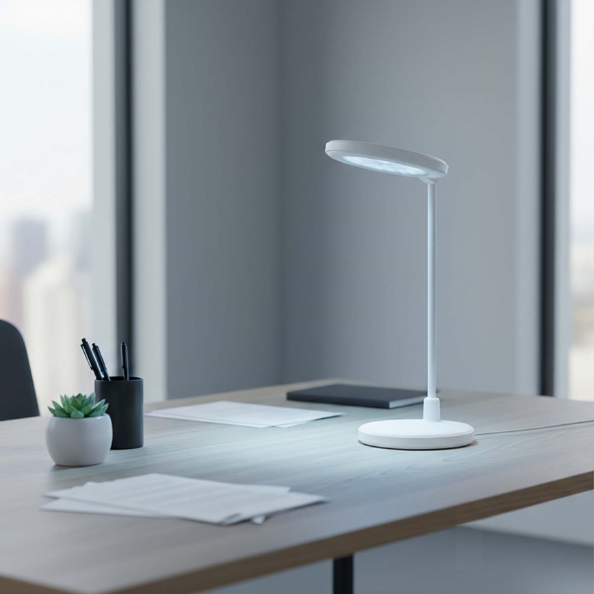 Lampada ricaricabile LED dimmerabile a sfioramento con specchio LED/6W/1200 mAh 3000/4000/5700K CRI 90 bianco