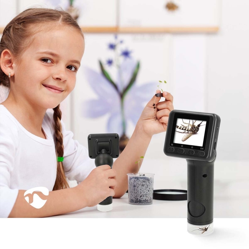 Microscopico ricaricabile digitale camera 1080p 30fps 48MP 1000 mAh