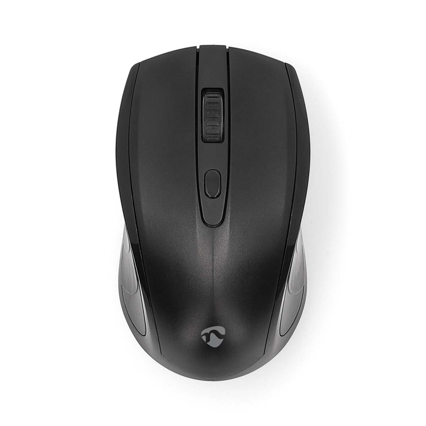 Mouse senza fili 800/1200/1600 DPI 2xAAA nero