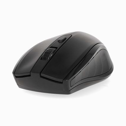 Mouse senza fili 800/1200/1600 DPI 2xAAA nero